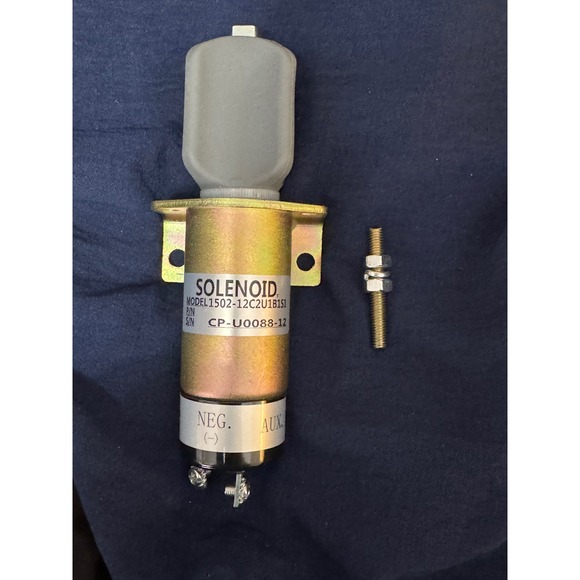 IMELBUFF Solenoid 12V Dual Coil Model 1502-12C2U1B1S1 Heavy Duty‎ - Picture 1 of 9